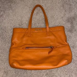 Authentic Miu Miu orange tote